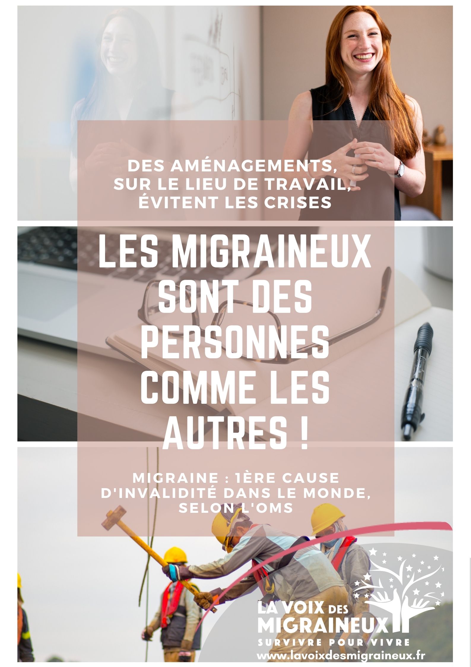 affiche travail migraine