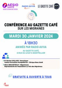 migraine gazette cafe 30 janvier 2024 pdf